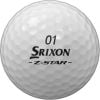 Bóng golf Z-Star 9 Divide (White/Yellow) | Srixon