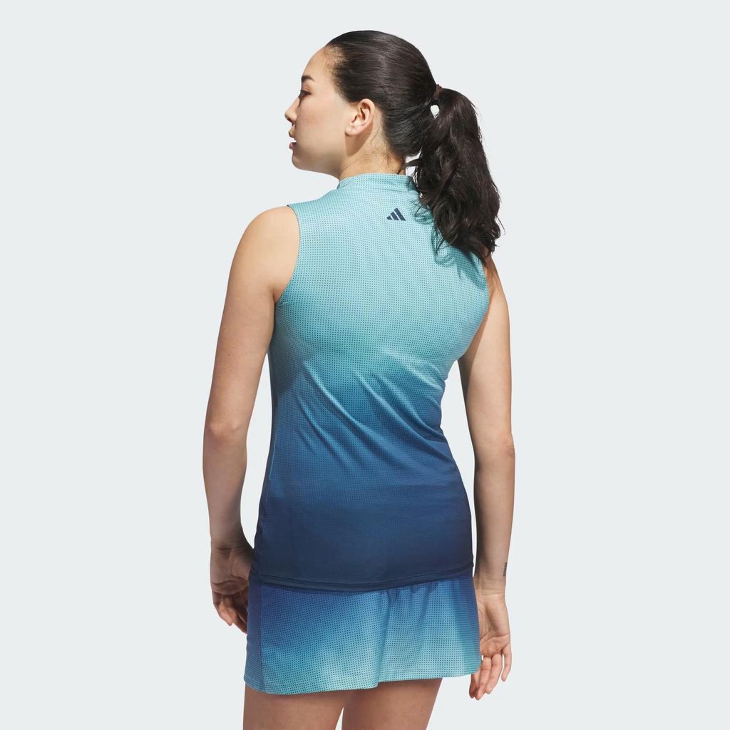Áo golf nữ tay ngắn Ultimate365 Gradient Sleeveless Mock Neck Top JN83