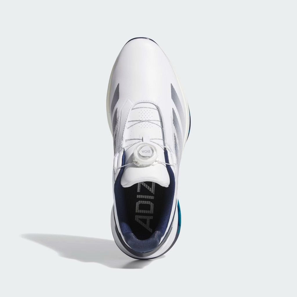 Giày golf nam Adizero Zg Lo Boa Spikeless  Cloud White / Night Indigo