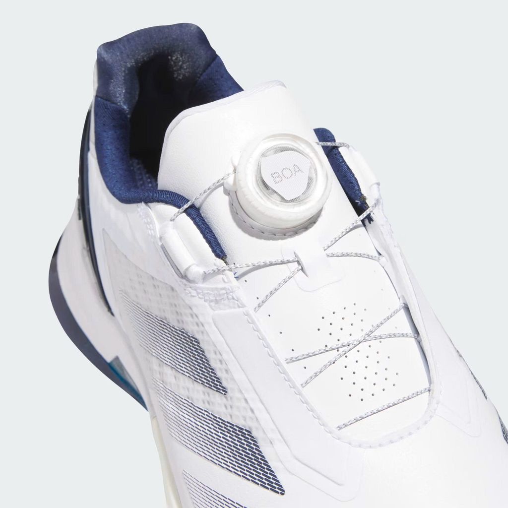 Giày golf nam Adizero Zg Lo Boa Spikeless  Cloud White / Night Indigo