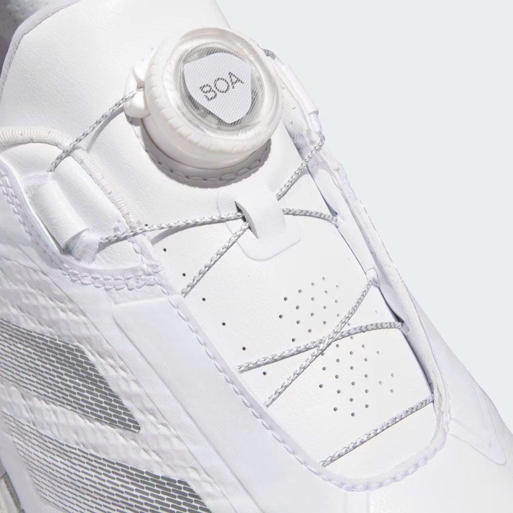 Giày golf nam Adizero Zg Lo Boa Spikeless Cloud White / Iron Metallic