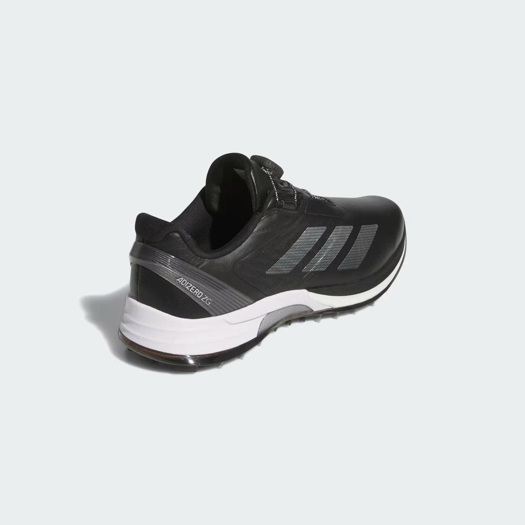 Giày golf nam Adizero Zg Lo Boa Spikeless Core Black / Silver Metallic