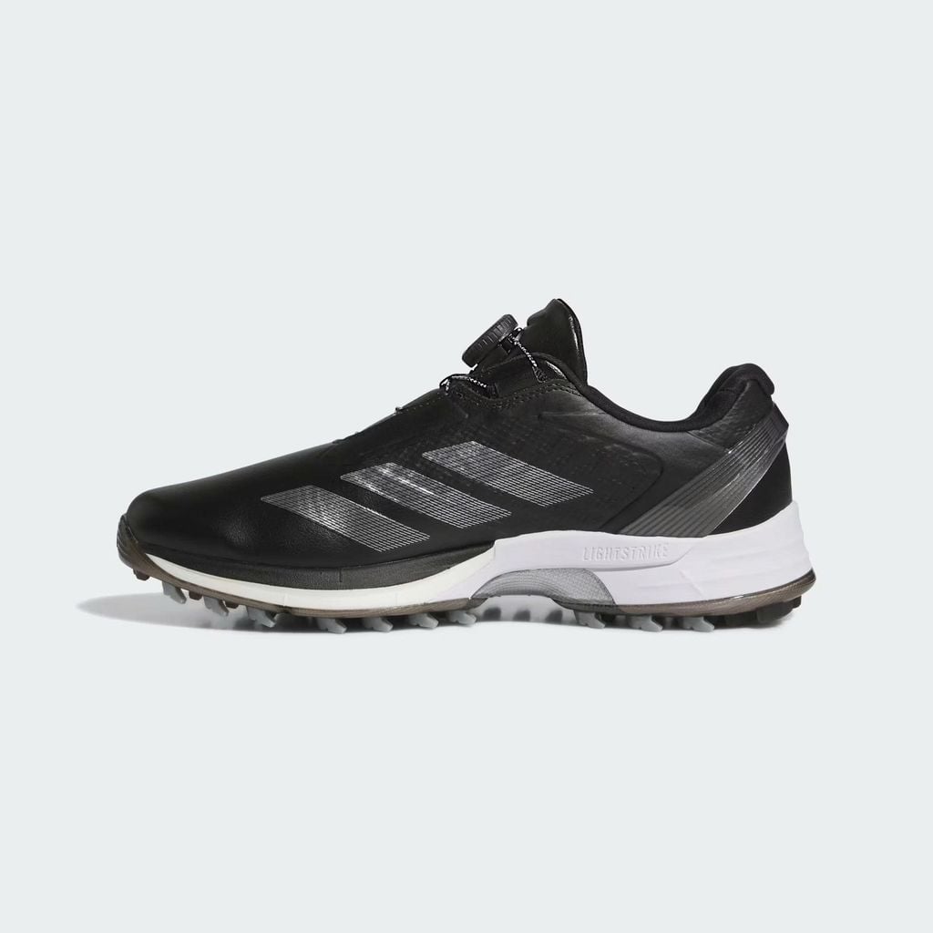Giày golf nam Adizero Zg Lo Boa Spikeless Core Black / Silver Metallic