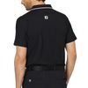 Áo golf nam tay ngắn S/S logo polo Black 34919 | FootJoy