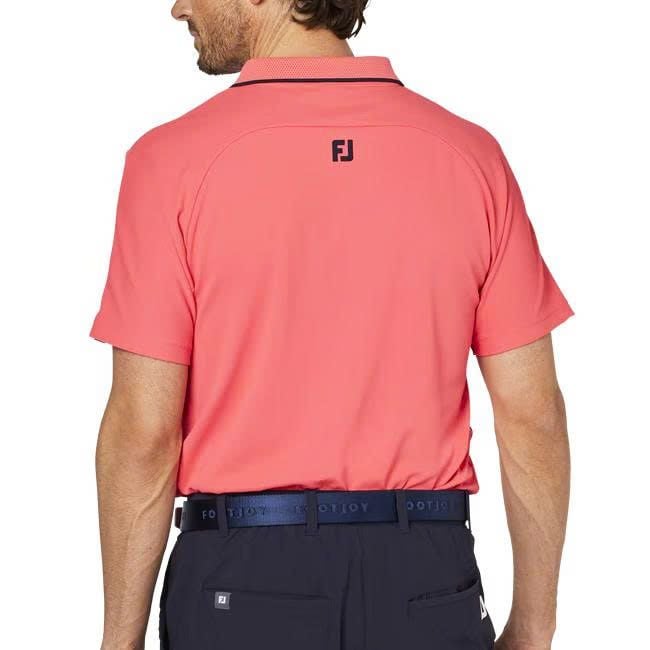 Áo golf nam tay ngắn S/S logo polo Hibiscus 34651 | FootJoy