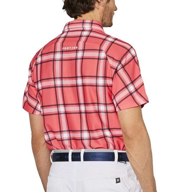 Áo golf nam tay ngắn S/S print shirts Hibiscus 34680 | FootJoy