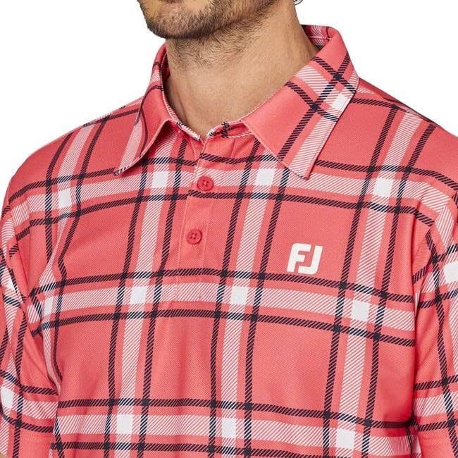 Áo golf nam tay ngắn S/S print shirts Hibiscus 34680 | FootJoy