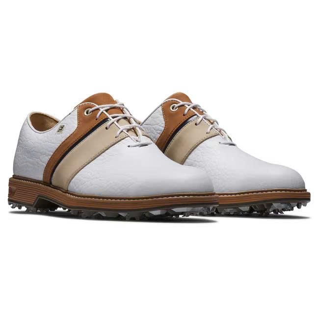 Giày golf nam Premiere Series WHITE/BLUE/BROWN 54535 | FootJoy