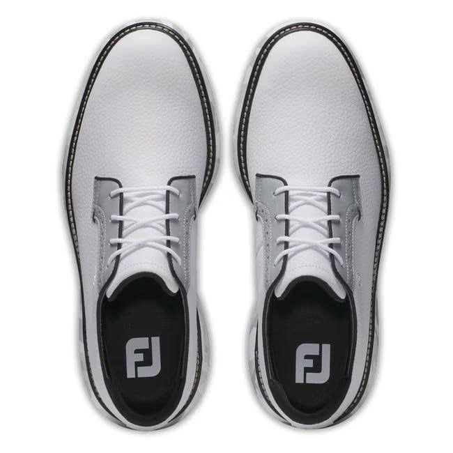 Giày golf nam Traditions Blucher White/White/Gray 57953 | FootJoy