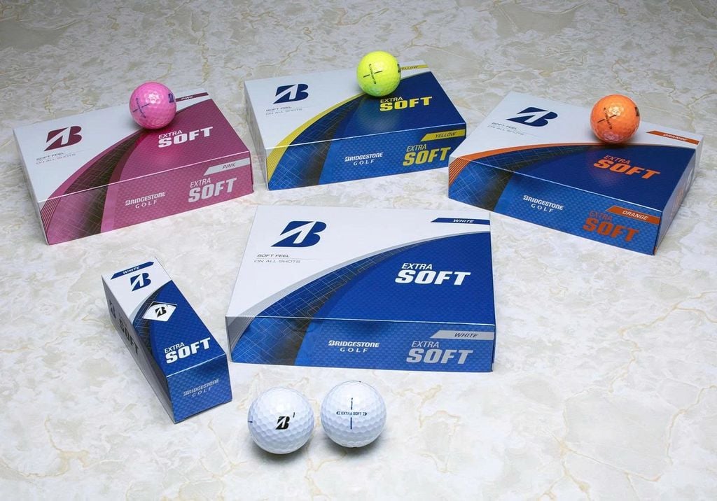 Hộp 12 bóng golf Extra Soft White 2025 | BridgeStone