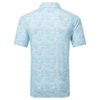 Áo golf nam tay ngắn Garden Print Lisle Air Blue 37459 | FootJoy