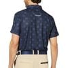 Áo golf nam tay ngắn Short Sleeve Print Shirts Dark Navy 34690 | FootJ