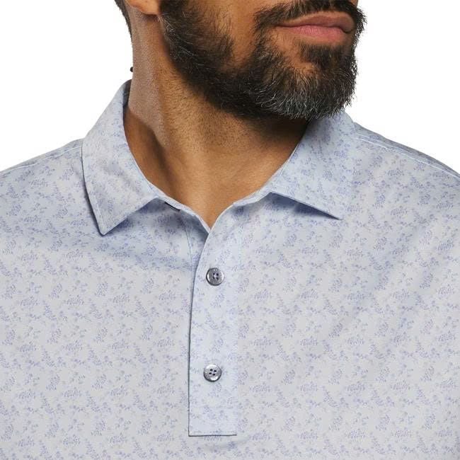 Áo golf nam tay ngắn Vintage Floral Lisle Ice Water / Periwinkle 37451