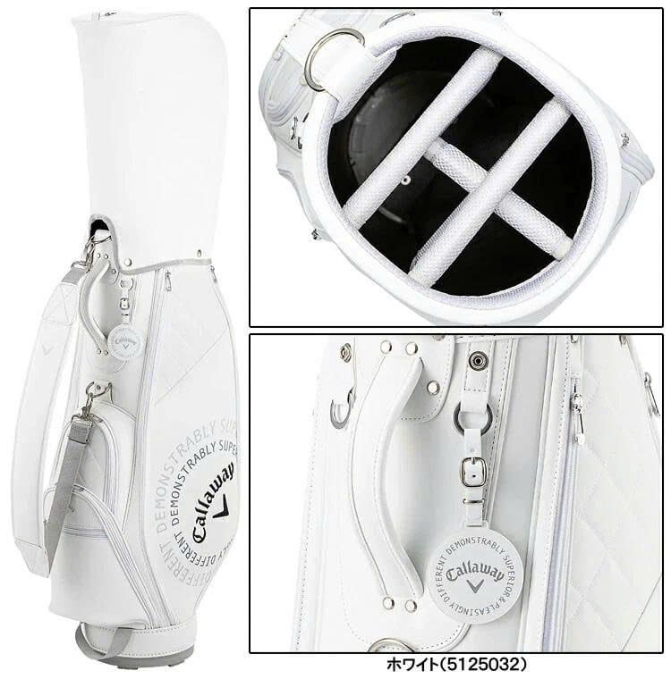 Túi gậy golf nữ CART UPTOWN WHITE SS25 JM | Callaway