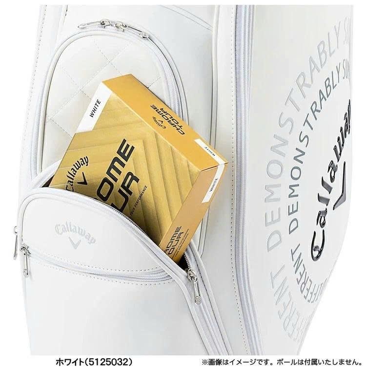Túi gậy golf nữ CART UPTOWN WHITE SS25 JM | Callaway