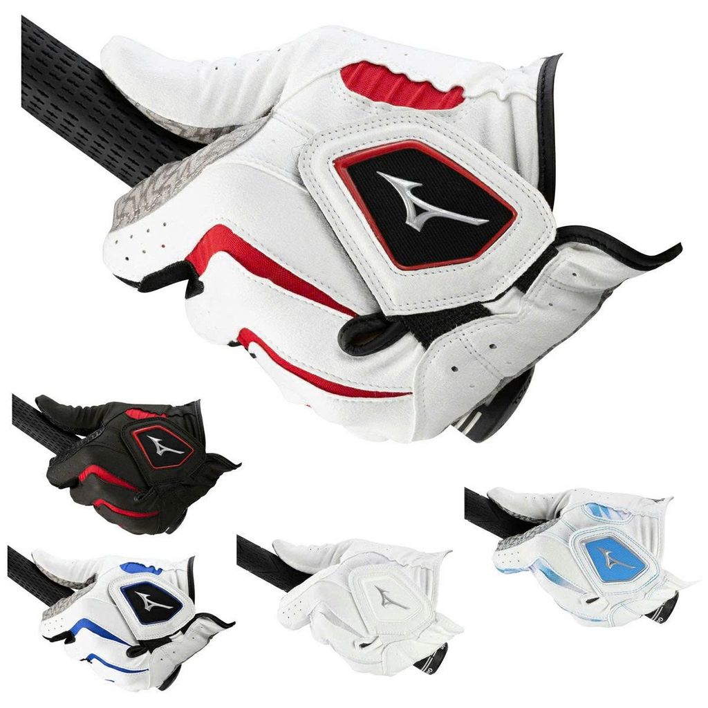 Găng tay golf nam W-GRIP MEN WHITE/BLUE 5MJML40127 | Mizuno