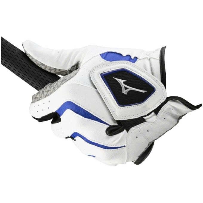 Găng tay golf nam W-GRIP MEN WHITE/BLUE 5MJML40127 | Mizuno
