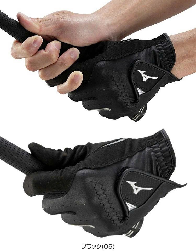 Găng tay golf nam COMFY GRIP MEN SS25 BLACK 5MGML55109 | Mizuno