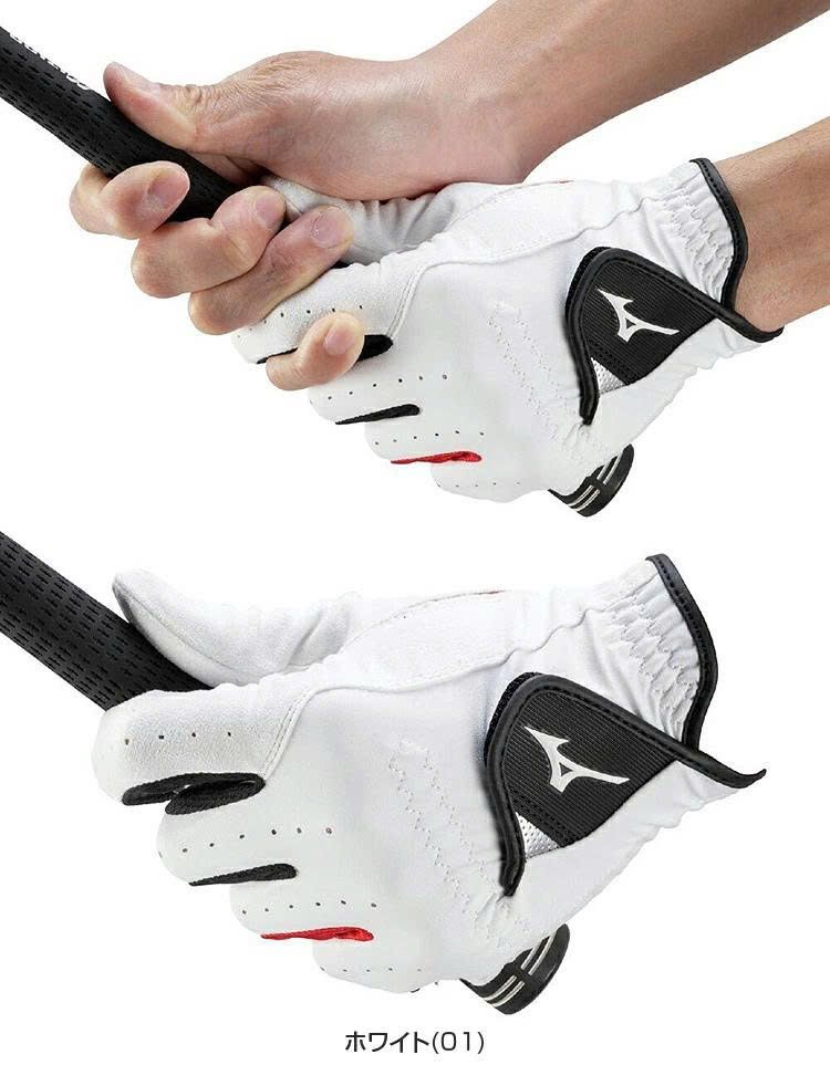 Găng tay golf nam COMFY GRIP MEN WHITE 5MGML55101 | Mizuno