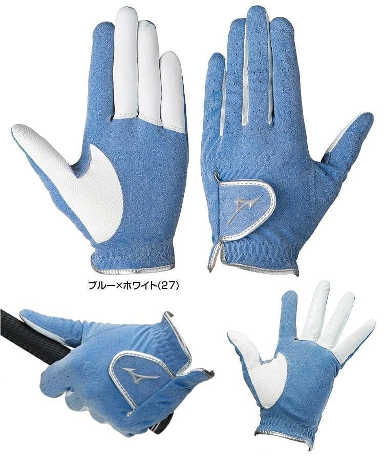 Găng tay golf nam MUSO HYBRID LEATHER BLUE/WHITE 5MJML15127 | Mizuno