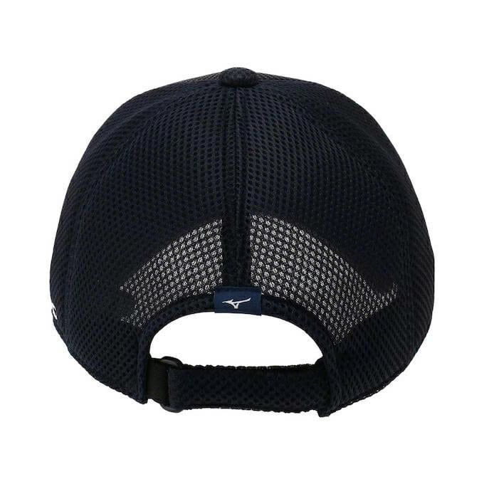 Nón kết golf nam DOUBLE RUSSELL MESH CAP BLACK E2MWA00609 | Mizuno
