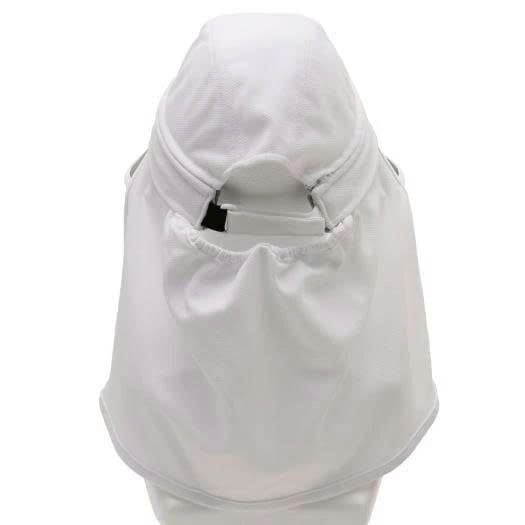 Nón kết golf nữ che gáy 4-WAY UV VISOR WHITE E2MWA22401 | Mizuno