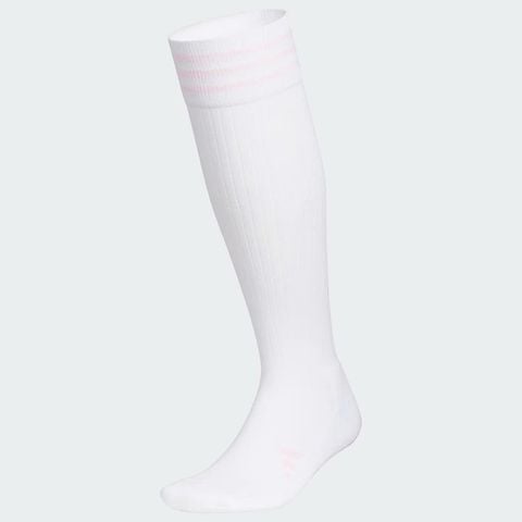 Vớ cổ cao nữ Đầu Gối 3 Sọc White / Clear Pink JM0227 | ADIDAS
