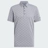 Áo golf nam tay ngắn Ultimate365 Hounds Jacquard Polo Shirt White / Co