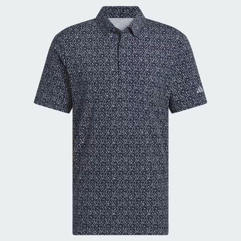 Áo golf nam tay ngắn Ultimate365 Micro Argyle Polo Shirt Collegiate Navy / Grey Three JL5273 | Adidas