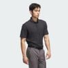 Áo golf nam tay ngắn Ultimate365 Micro Argyle Polo Shirt Black / Carbo