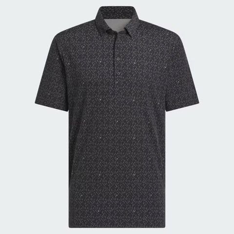 Áo golf nam tay ngắn Ultimate365 Micro Argyle Polo Shirt Black / Carbon JL5274 | Adidas