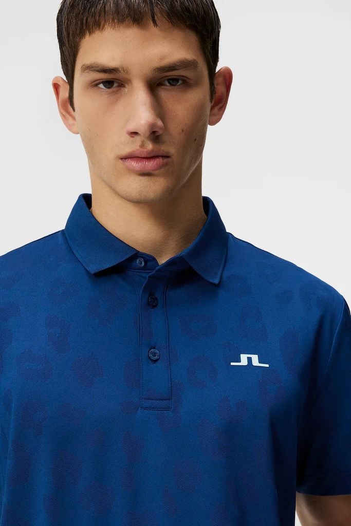 Áo golf nam tay ngắn Kim Regular Fit Polo Estate Blue GMJT09548-O341 |