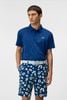 Áo golf nam tay ngắn Kim Regular Fit Polo Estate Blue GMJT09548-O341 |