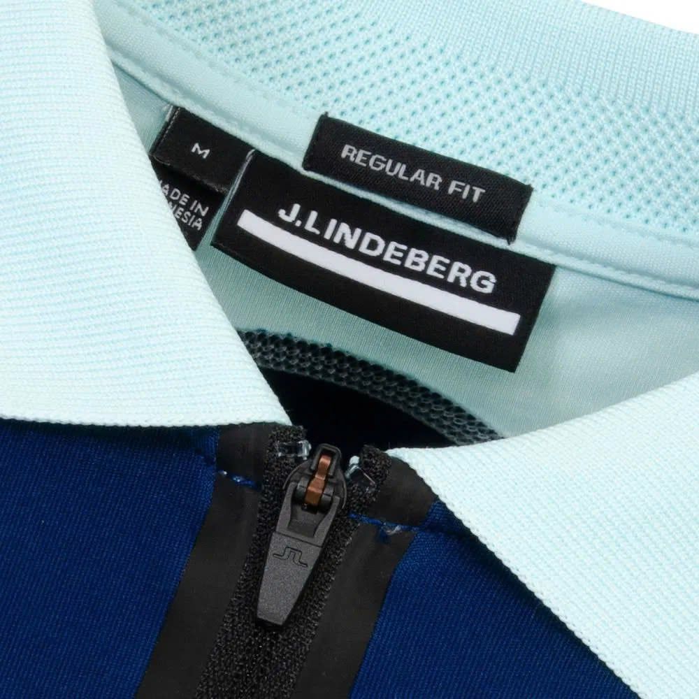 Áo golf nam tay ngắn Arch Regular Fit Polo Estate Blue GMJT09544-O341