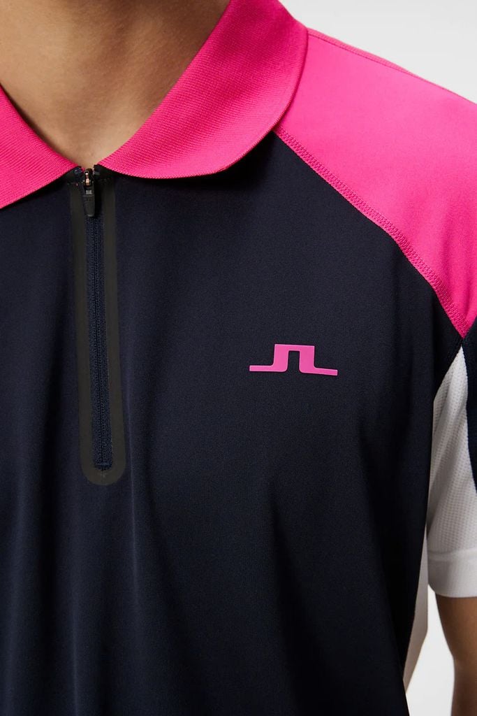 Áo golf nam tay ngắn Arch Regular Fit Polo JL Navy GMJT09544-6855 | J.