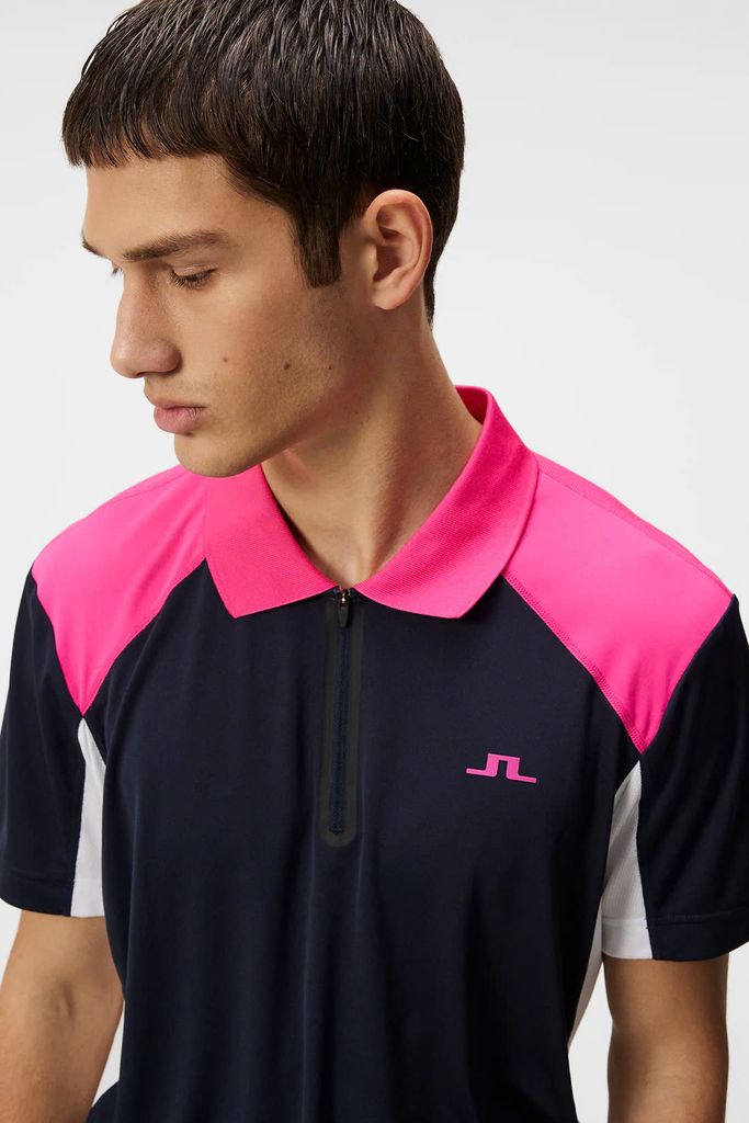 Áo golf nam tay ngắn Arch Regular Fit Polo JL Navy GMJT09544-6855 | J.