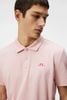 Áo golf nam tay ngắn Halto Regular Fit Polo Geo Powder Pink GMJT09543-