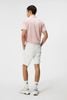 Áo golf nam tay ngắn Halto Regular Fit Polo Geo Powder Pink GMJT09543-