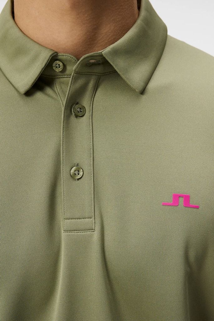 Áo golf nam tay ngắn Peat Regular Fit Polo Oil Green GMJT09539-M311 |