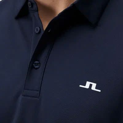 Áo golf nam tay ngắn Peat Regular Fit Polo NAVY GMJT09539-6855 | J.Lin