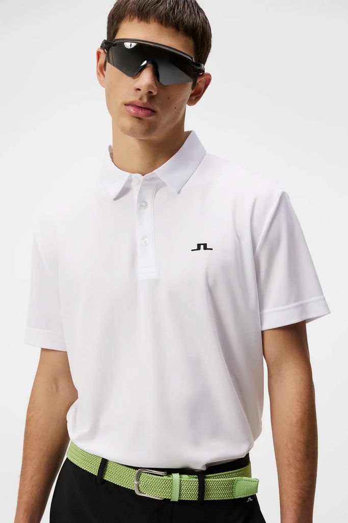 Áo golf nam tay ngắn Peat Regular Fit Polo WHITE GMJT09539-0000 | J.Li