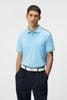 Áo golf nam tay ngắn Jeff Reg Fit Polo Baltic Sea GMJT09170-O493 | J.L