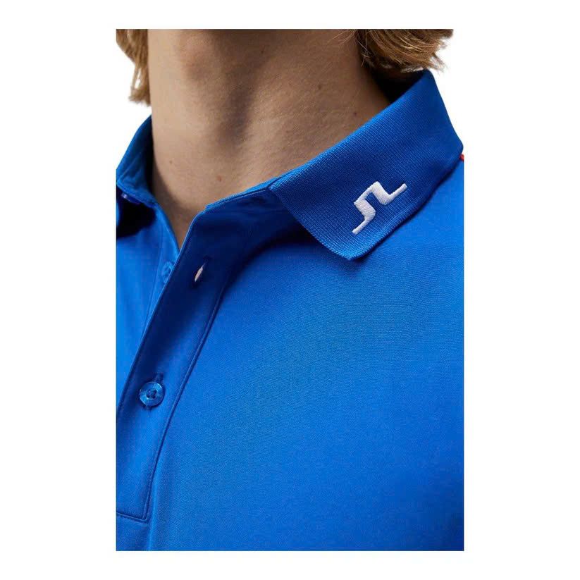 Áo golf nam tay ngắn Jeff Reg Fit Polo Nautical Blue GMJT09170-O346 |