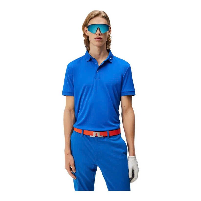Áo golf nam tay ngắn Jeff Reg Fit Polo Nautical Blue GMJT09170-O346 |
