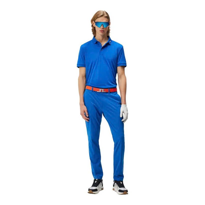 Áo golf nam tay ngắn Jeff Reg Fit Polo Nautical Blue GMJT09170-O346 |