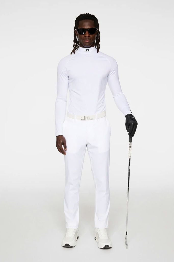 Áo golf nam tay dài Aello Soft Compression WHITE GMJT06334-0000 | J.Li