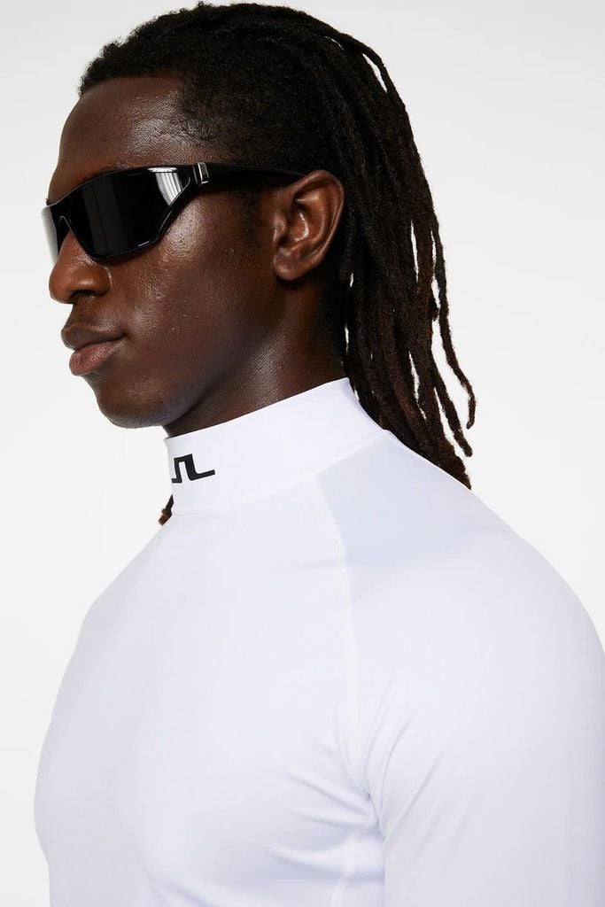 Áo golf nam tay dài Aello Soft Compression WHITE GMJT06334-0000 | J.Li