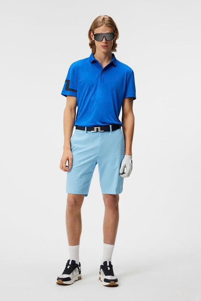 Áo golf nam tay ngắn Heath Regular Fit Polo Nautical Blue GMJT09159-O3