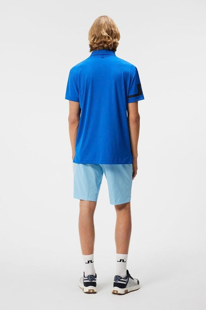 Áo golf nam tay ngắn Heath Regular Fit Polo Nautical Blue GMJT09159-O3