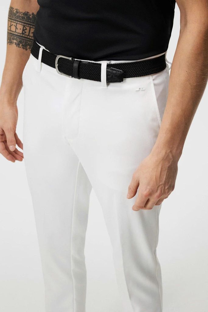 Quần dài golf nam Ellott Pant White GMPA08941-0000 | J.Lindeberg